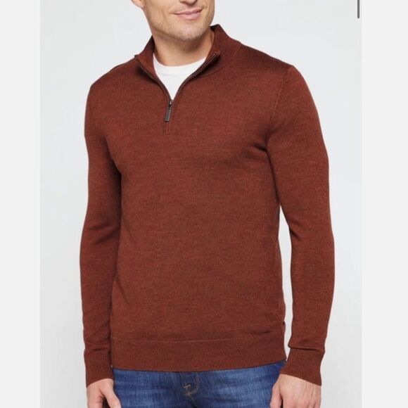 Artefact Cashmere (100%) 1/4 Zip Black‎ XL Stitch Fix NWT - Picture 2 of 5